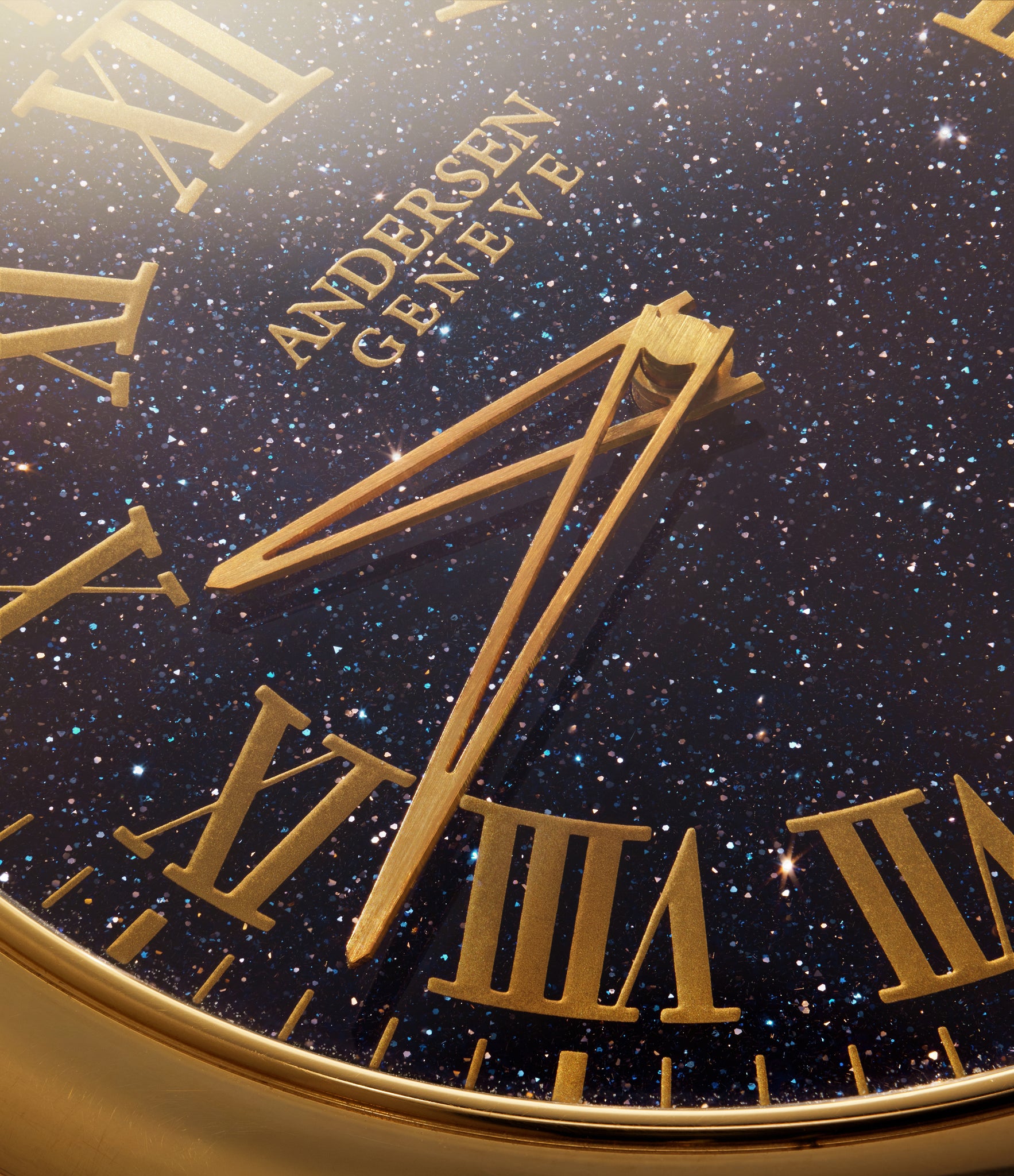 Yellow Gold Andersen Genève Minute Repeater   preowned watch at A Collected Man London