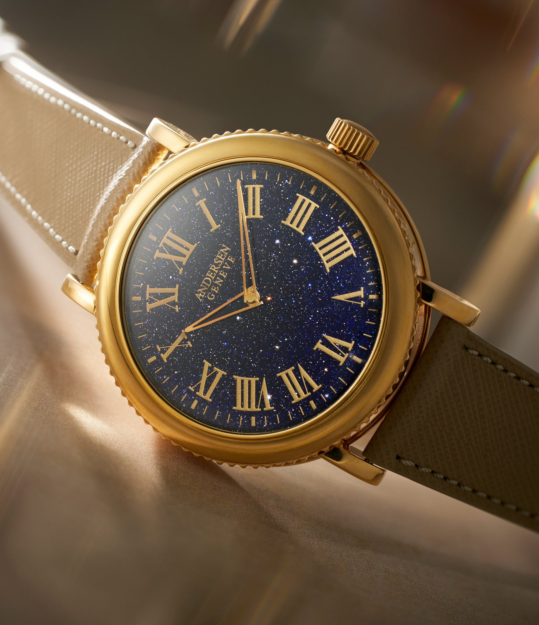 collect Andersen Genève Minute Repeater  Yellow Gold preowned watch at A Collected Man London