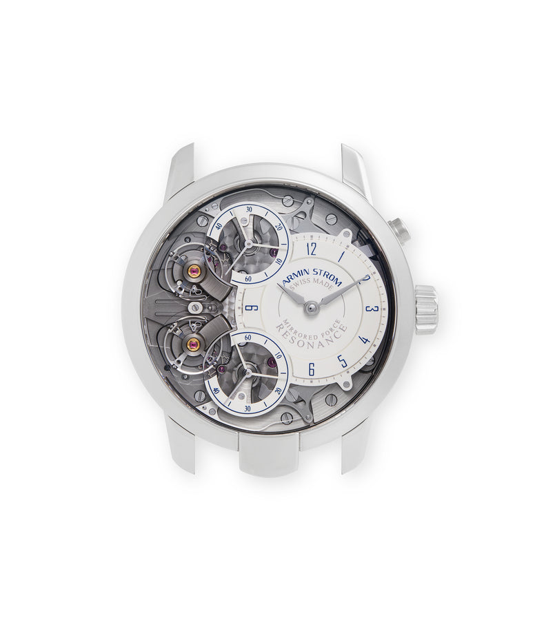 buy Armin Strom Mirrored Force Resonance  Platinum preowned watch at A Collected Man London