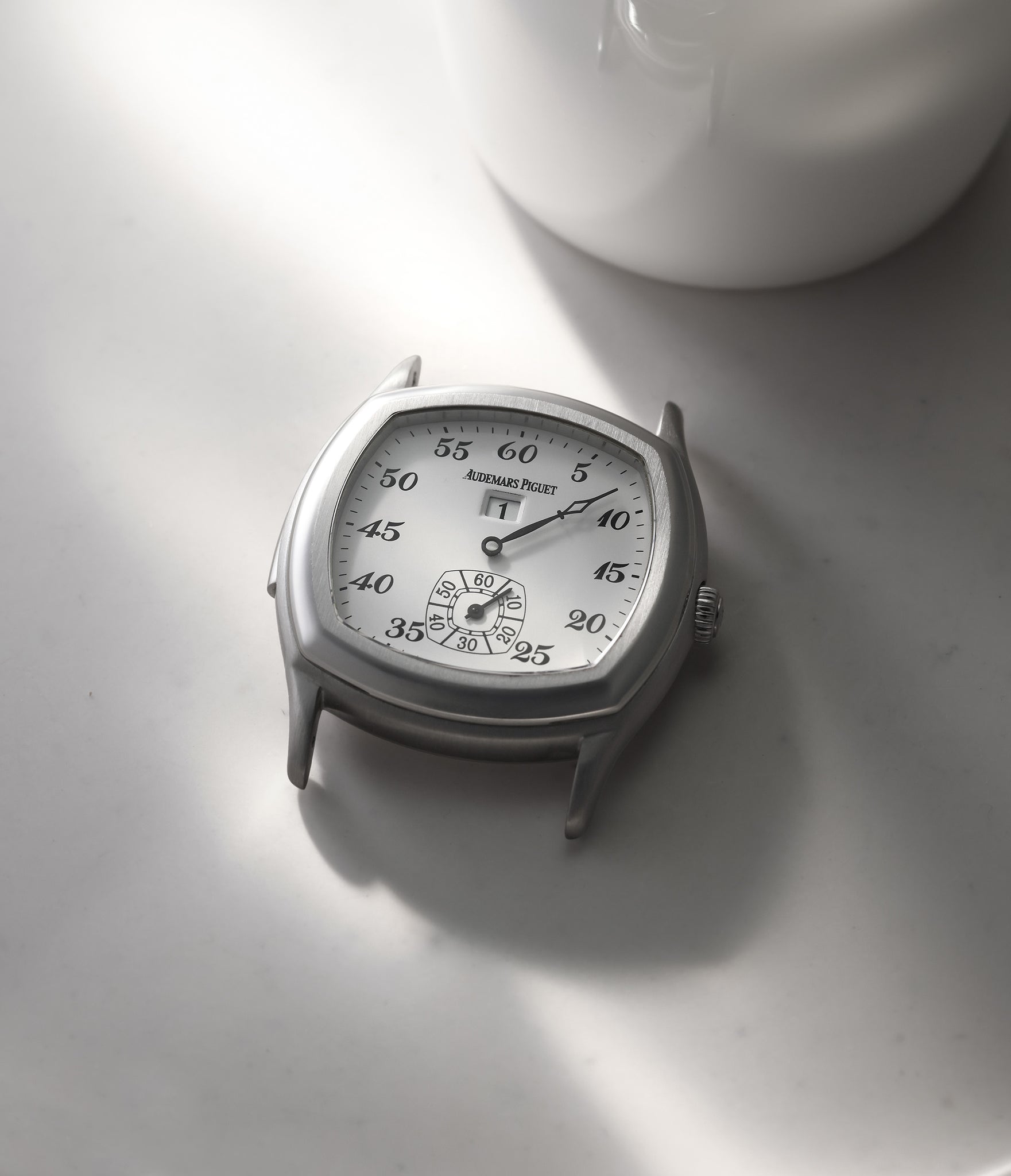 Audemars Piguet Minute Repeater John Shaeffer 25839 Platinum preowned watch at A Collected Man London