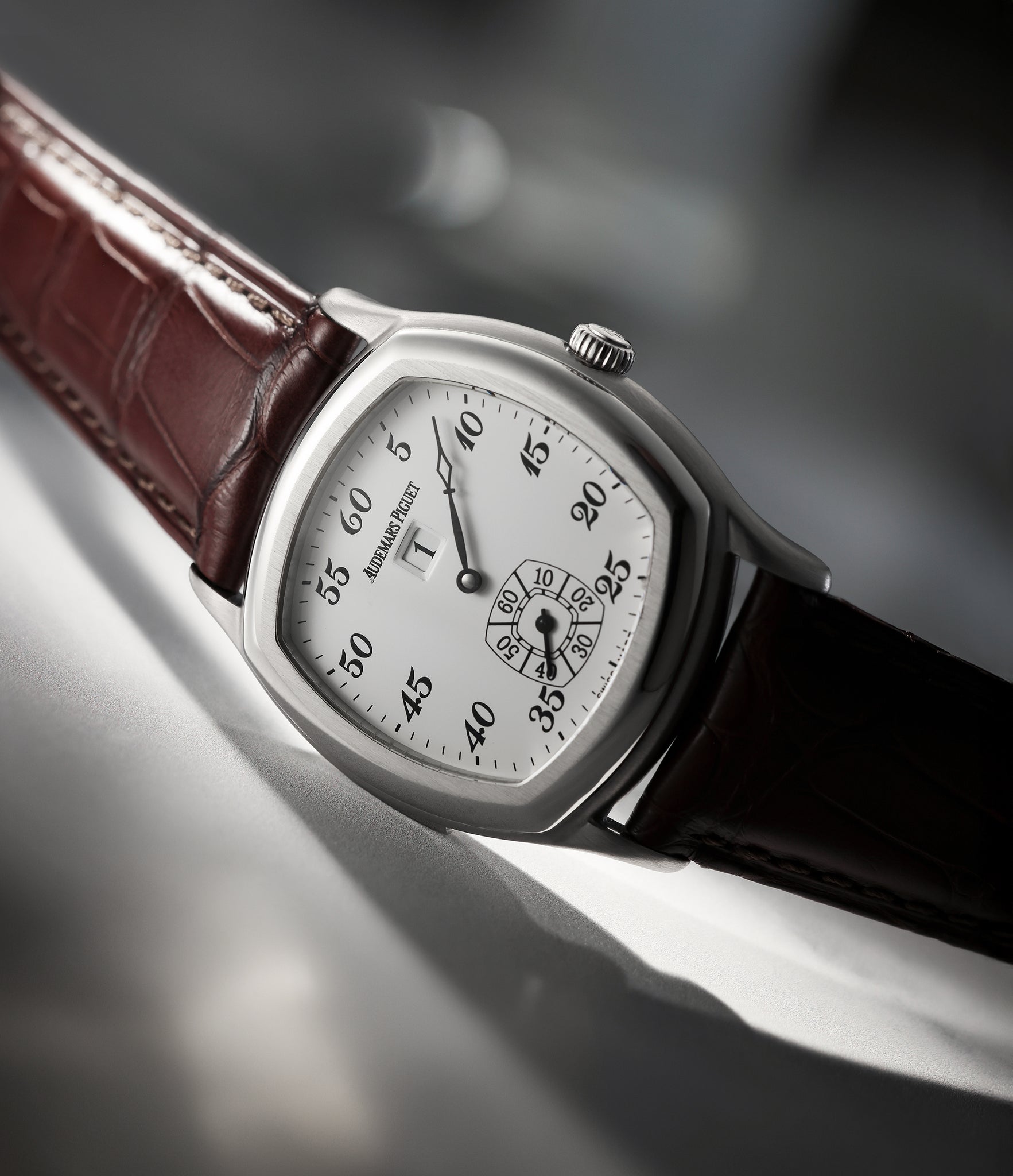 Audemars Piguet Minute Repeater John Shaeffer 25839 Platinum preowned watch at A Collected Man London