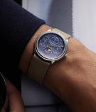 on the wrist Audemars Piguet Quantième Perpétuel 25657/002 Platinum preowned watch at A Collected Man London