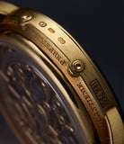 Yellow Gold Audemars Piguet Quantième Perpétuel Skeleton 25558/002BA  preowned watch at A Collected Man London