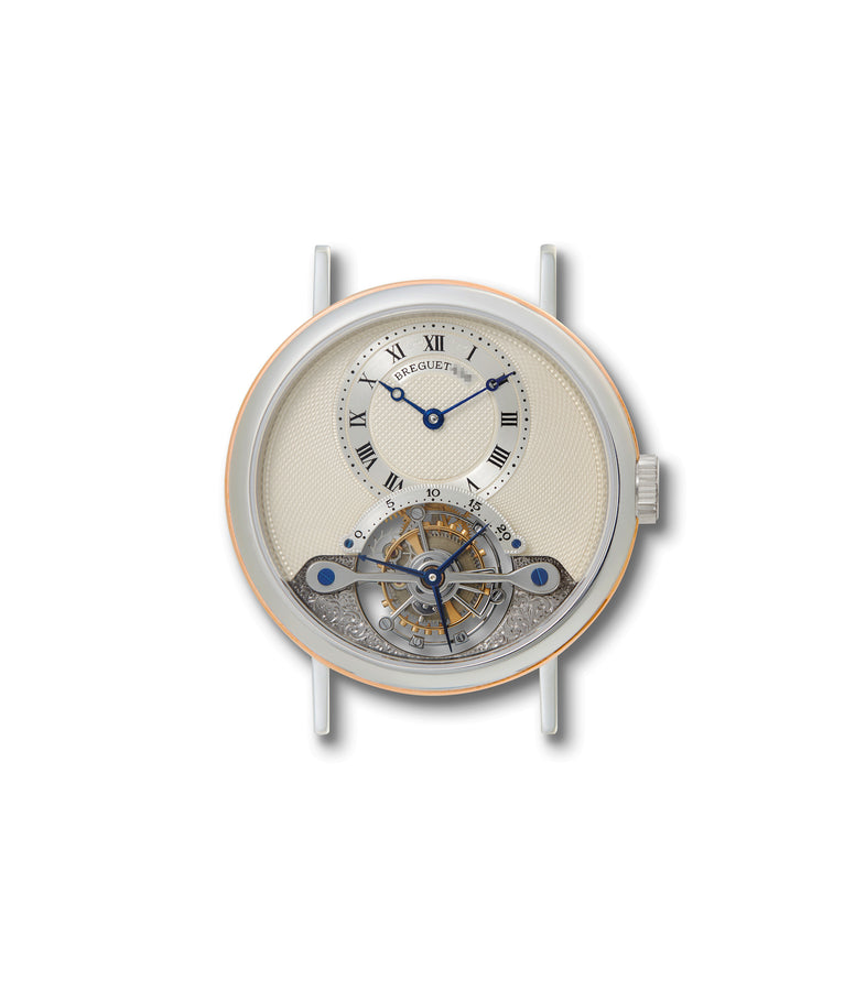 Buy rare Breguet Tourbillon 3450 Platinum & Rose Gold preowned watch at A Collected Man London