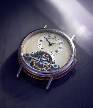 Breguet Tourbillon 3450 Platinum & Rose Gold preowned watch at A Collected Man London