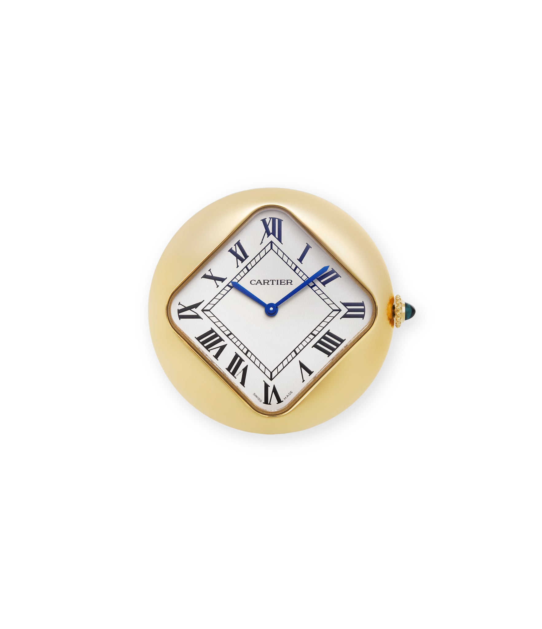 buy Cartier Pebble CRWGPB0003 Yellow Gold preowned watch at A Collected Man London