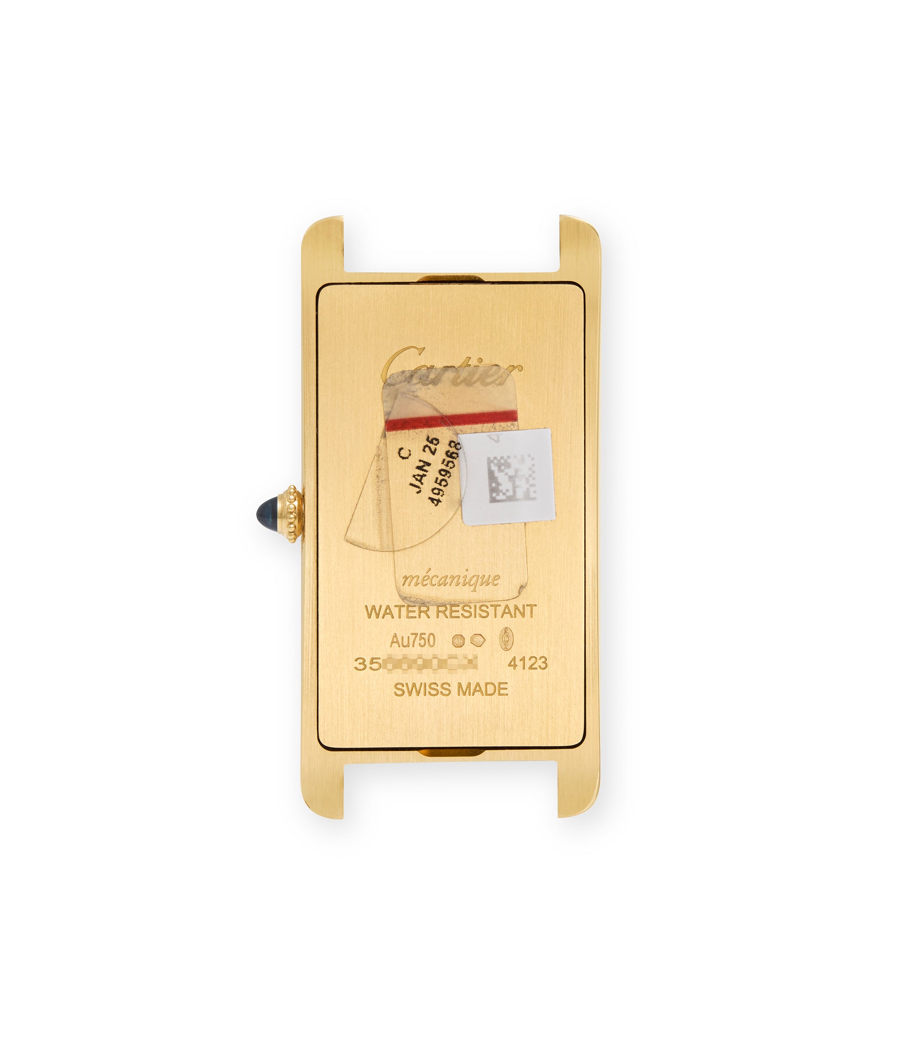 Tank Cintrée | NSO | Yellow Gold