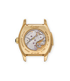 caseback Cartier Tortue Minute Repeater 2610E Yellow Gold preowned watch at A Collected Man London