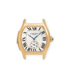 buy Cartier Tortue Minute Repeater 2610E Yellow Gold preowned watch at A Collected Man London