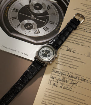 Chronograph 2147/0 Daniel Roth White Gold preowned watch at A Collected Man London