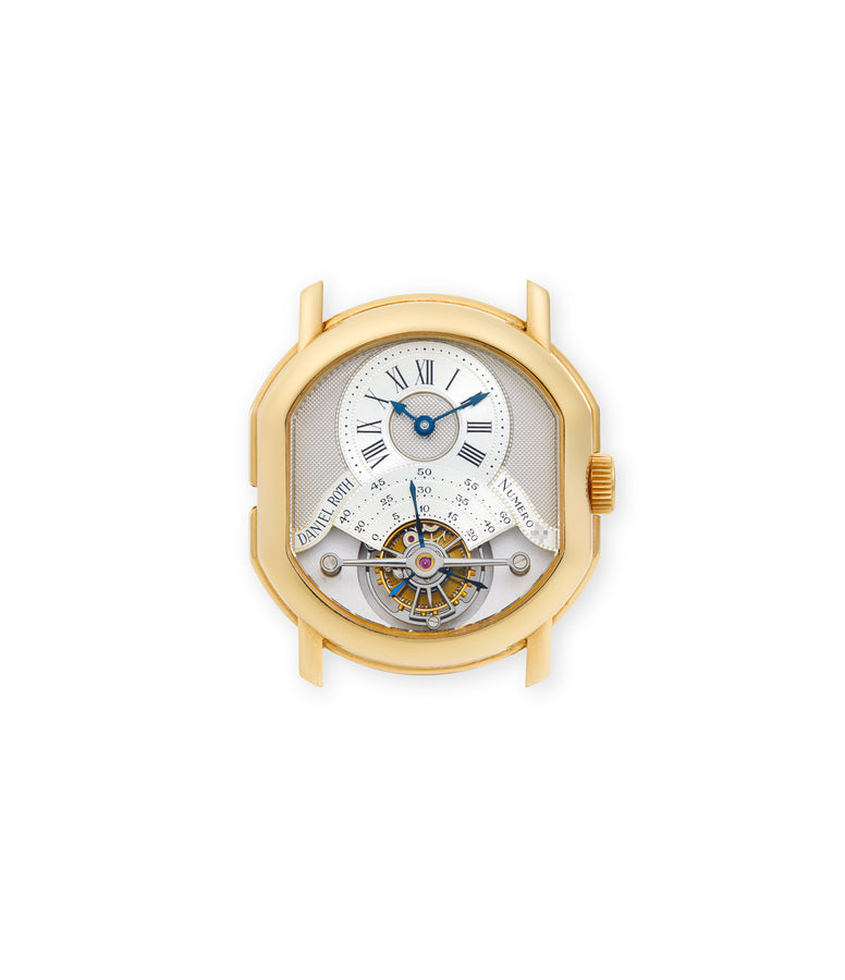 buy Daniel Roth Double-Face Tourbillon ref. 187 Yellow Gold preowned watch at A Collected Man London