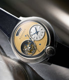 DC1 1740 First 8  David Candaux Stainless Steel preowned watch at A Collected Man London