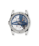 caseback De Bethune DB25 DB25vAWS1 White Gold preowned watch at A Collected Man London