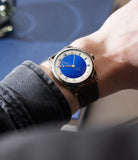 on the wrist De Bethune Starry Varius DB25VTIS3 Titanium preowned watch at A Collected Man London
