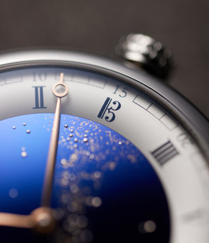 luxury rare pre-owned De Bethune Starry Varius Unique Piece CS228 Titanium preowned watch at A Collected Man London