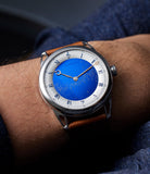 on the wrist De Bethune Starry Varius Unique Piece CS228 Titanium preowned watch at A Collected Man London