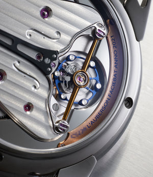 caseback De Bethune Starry Varius Unique Piece CS228 Titanium preowned watch at A Collected Man London