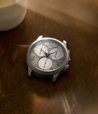 selling F. P. Journe Centigraphe Souverain  Platinum preowned watch at A Collected Man London