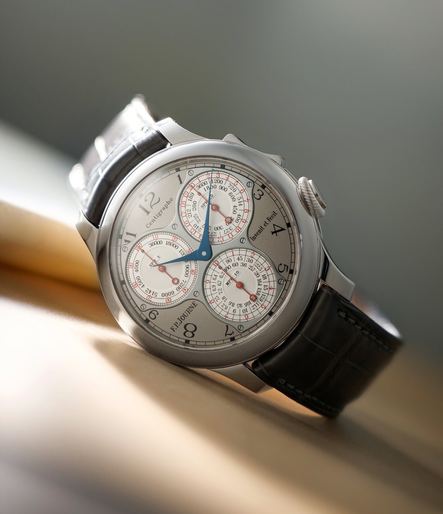 Platinum F. P. Journe Centigraphe Souverain   preowned watch at A Collected Man London