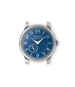 buy F. P. Journe Chronomètre Bleu  Tantalum preowned watch at A Collected Man London