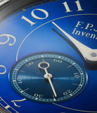 independent watchmaker F. P. Journe Chronomètre Bleu  Tantalum preowned watch at A Collected Man London