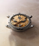 luxury rare pre-owned F. P. Journe Chronomètre Bleu  Tantalum preowned watch at A Collected Man London