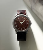 luxury rare pre-owned F. P. Journe Chronomètre Holland & Holland  Stainless Steel preowned watch at A Collected Man London