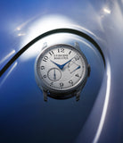rare F. P. Journe Chronomètre Souverain CS Platinum preowned watch at A Collected Man London