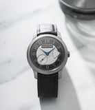 independent watchmaker F. P. Journe Chronomètre Souverain De Boulle  Platinum preowned watch at A Collected Man London