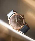 Chronomètre Souverain Havana Dial | Rose Gold