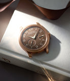 Chronomètre Souverain Havana Dial | Rose Gold