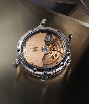 caseback F. P. Journe Octa Reserve De Mache  Platinum preowned watch at A Collected Man London