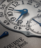 dial F. P. Journe Octa Réserve de Marche A Platinum preowned watch at A Collected Man London