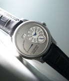 rare F. P. Journe Octa Réserve de Marche A Platinum preowned watch at A Collected Man London
