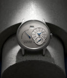 rare F. P. Journe Octa Réserve de Marche  Platinum preowned watch at A Collected Man London