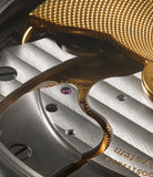 caseback F. P. Journe Octa Réserve de Marche  Platinum preowned watch at A Collected Man London