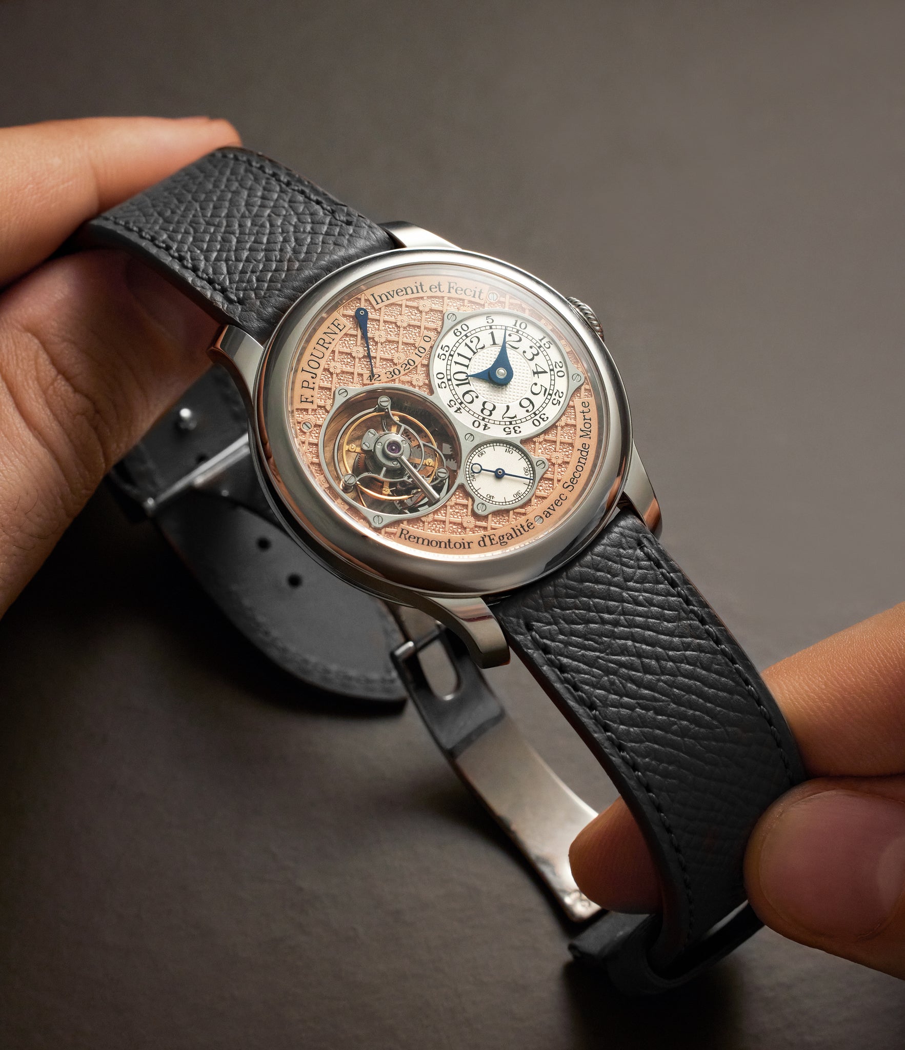 Tourbillon Régence Losange  F. P. Journe Platinum preowned watch at A Collected Man London