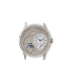 Octa Lune | Brass Movement | 38mm | Platinum