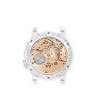 caseback F. P. Journe Centigraphe Souverain  Platinum preowned watch at A Collected Man London