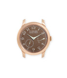 Chronomètre Souverain Havana Dial | Rose Gold