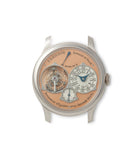 Buy F.P. rose dial platinum Journe Tourbillon | Buy F. P.Journe watch