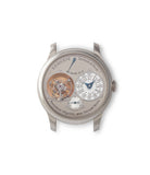 Tourbillon Souverain | Seconde Morte | Platinum