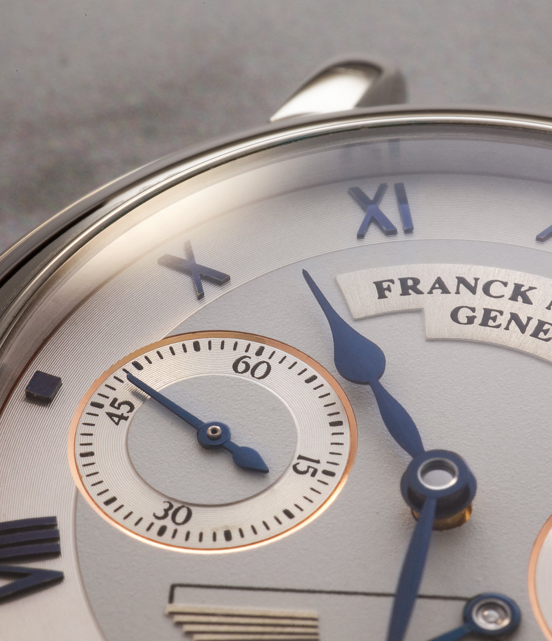 Répétition Minute RMS9 Franck Muller Platinum preowned watch at A Collected Man London