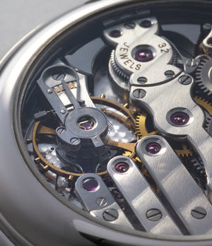 caseback Franck Muller Répétition Minute RMS9 Platinum preowned watch at A Collected Man London