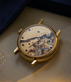 caseback George Daniels Anniversary  Yellow Gold preowned watch at A Collected Man London