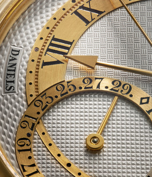 selling George Daniels Millennium  Yellow Gold preowned watch at A Collected Man London