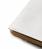 Hermès Paris notebook and diary cover in silver from 1976 excellent gift for 50th birthday or anniversary in 2026