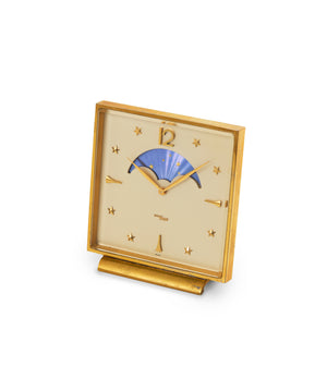 Buy IMHOF Monnphase Desk Clock | rare moonphase stars clock