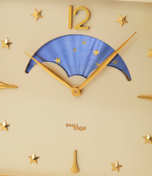 Dial IMHOF Monnphase Desk Clock | rare moonphase stars clock A Collected Man