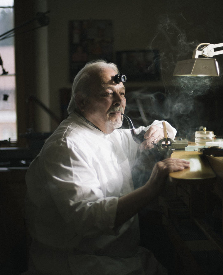 Philipppe Dufour independent watchmaker - exclusively trusted A Collected Man to sell his pre-owned pieces